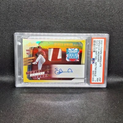 2021 Panini Absolute Spencer Howard RPA #/10 Phillies Independence Hall Patch - Image 1 of 3