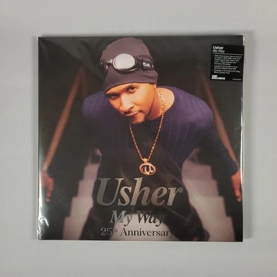 USHER  My Way VMP Vinyl Me Please 25th SILVER CLOUDY 2xLP Deluxe OOP - Image 1 of 3