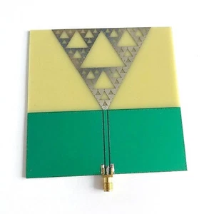 para Antena Fractal ULTRA Banda Ancha con Interfaz SMA y Alta Ganancia - Imagen 1 de 24