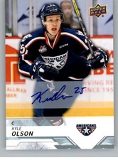 2018-19 Upper Deck CHL Hockey Autographed Cards Pick From List