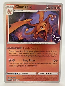 Sello especial Pokemon TCG Indonesia Chatime Charizard 351/S-P - casi nuevo - Imagen 1 de 5