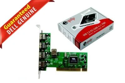 New Dell USB 2.0 Ports PCI Card for Optiplex Dimension P848K 0P848K CNP848K - Image 1 of 4