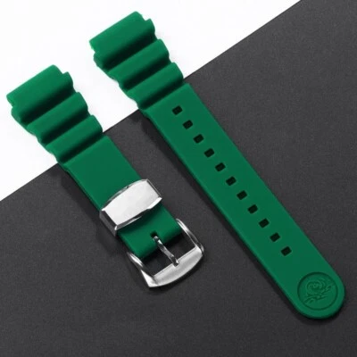 20/22mm For SEIKO Prospex SRP779 SRPC91 SRPE SRPC Rubber Watch Band - Image 1 of 4