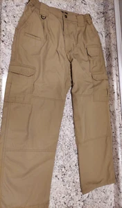 5.11 Tactical Men's Taclite Pro Rip Stop Beige Pants 74273 Size 32X30 - Picture 1 of 6