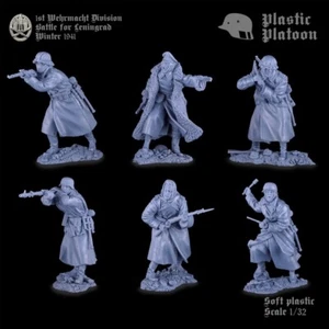 PLASTIC PLATOON Battle for Leningrad winter 1941 WW2 1:32 - Picture 1 of 1