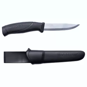 Morakniv Companion Outdoor Sports Knife + Sheath Black YKM12092 - Picture 1 of 1