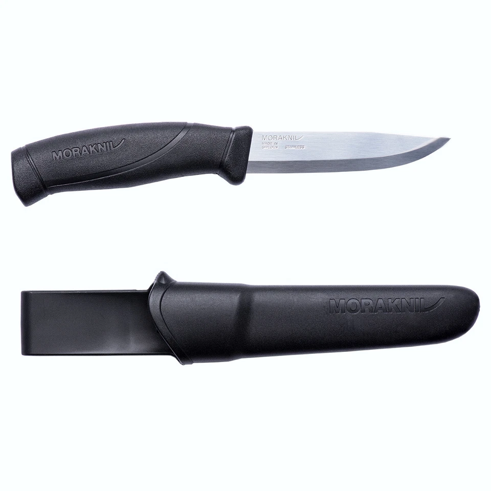 Morakniv Companion Outdoor Sports Knife + Sheath Black YKM12092 - Image 1 of 1
