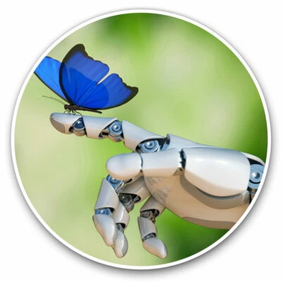 2 x Vinyl Stickers 30cm - Technology Butterfly Nature Cool Gift #2395 - Image 1 of 4