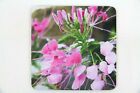 Dew on Flowers Square Computer Mouse Pad 7.5 in. Square