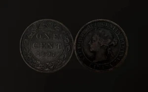 1897 Canada 1¢ piece - Picture 1 of 1