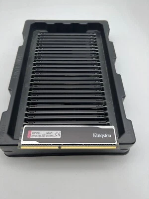 Kingston HYPERX Black 4GB DDR3 1600MHZ KHX16C9B1BK2/8X DIMM Desktop RAM LOT 25 - Image 1 of 4