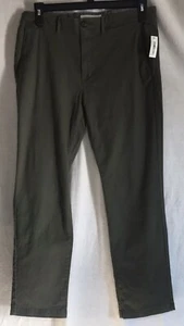 Amazon Essentials Slim-Fit Casual Stretch Olive Green Khaki Pant-Men’s 34Wx30L - Picture 1 of 14