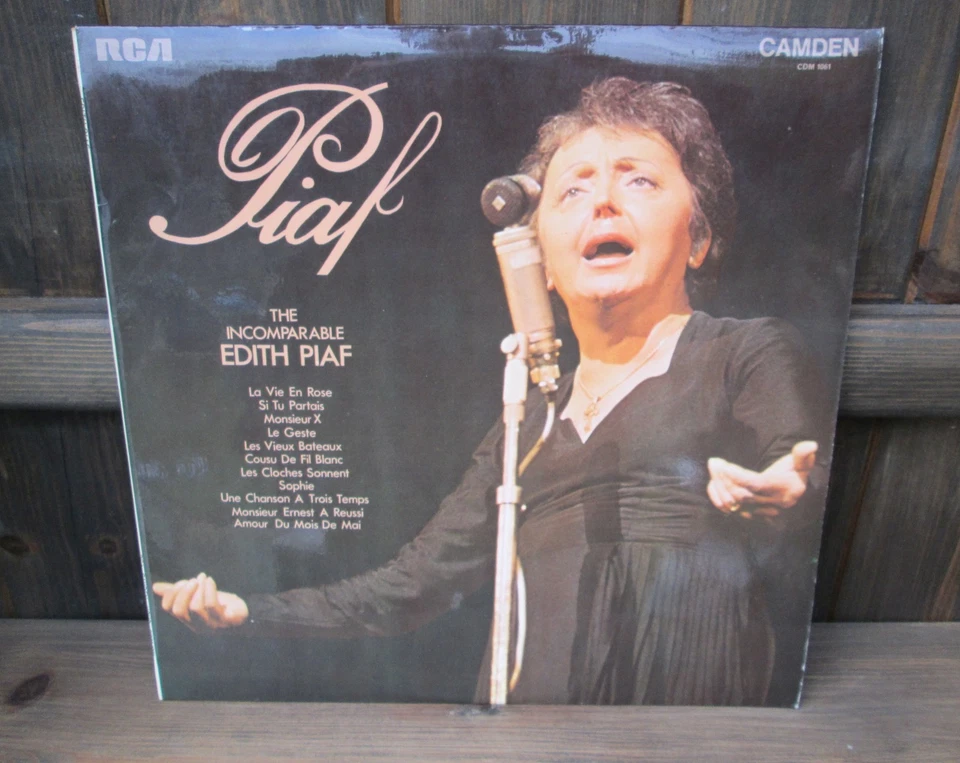 The Incomparable Edith Piaf LP: 1970 UK Reissue - Perfect Condition CDM 1061 - Image 1 of 1