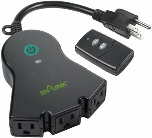 Interruptor de salida eléctrica inalámbrico control remoto BN-LINK (exterior con controles remotos) - Imagen 1 de 6