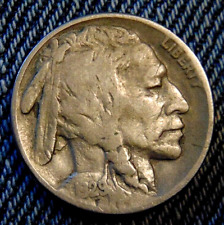 1929 P  US Buffalo Indian  Head  Nickel Coin USA 5 five Cents