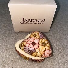 New Jardinia Heart Felt Jewelry Box Martin Perry Harmony Kingdom