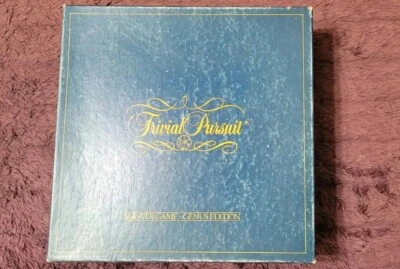 Trivial Pursuit Master Game Genus Edtn Original VTG 1981 - Image 1 of 4
