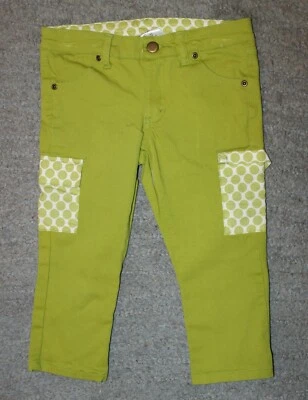Pantalones capri Colbie verdes Persnickety para niñas - talla 7 - usados en excelente estado Foto 1 de 4