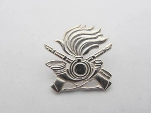 Bersaglieri : Spilla da giacca ( pins ) in Argento 925 - Fregio Simbolo Esercito - Foto 1 di 7