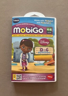 Vtech Mobigo Disney Doc McStuffins Touch Learning System Game~4-6 Yrs~New In Box - Image 1 of 2