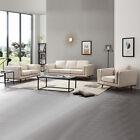3+2+1 Seater Sofa Beige Fabric Lounge Set For Living Room Couch With Wooden