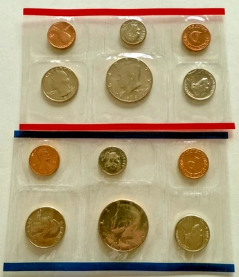 1987 PD US Mint Set (OGP) 10 coins - Image 1 of 4