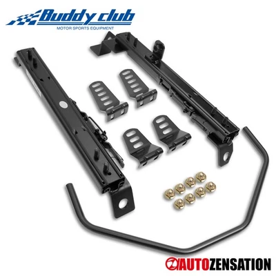 [Right] Fit 2008-2014 Subaru Impreza WRX STI Buddy Club Racing Seat Rail Bracket Foto 1 de 3