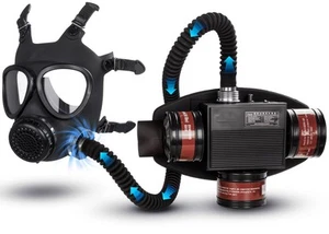 PAPR Respirator System Powered Air Purifying Respirator Kit for Gas Mask Supp... - Picture 1 of 7