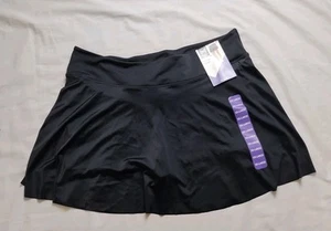 Member's Mark Tennis Skort Women's 2XL Black Pleated Skirt Shorts & Pockets XXL - Picture 1 of 9