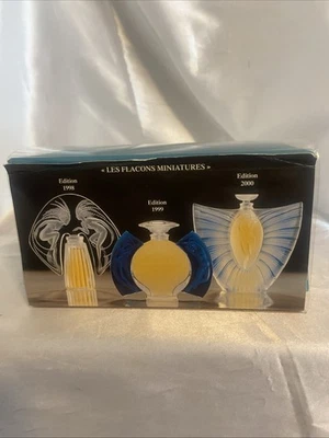 LALIQUE Ultimate Collection Les Introuvables 1998-2000 Juego de Perfumes Miniatura NUEVO Foto 1 de 4