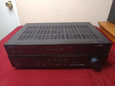YAMAHA RX-V375 5.1 Natural Sound HDMI A/V Receiver - NO Remote - TESTED WORKS - Image 1 of 4