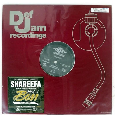SHAREEFA NEED A BOSS DISTURBING THA PEACE DEFR165611 US VINYL 12 Foto 1 de 2