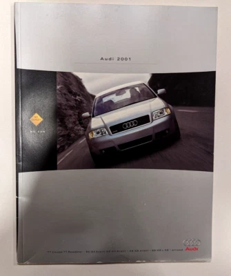 2001 Audi Product Lineup Brochure - Image 1 of 3