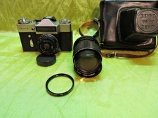 ZENIT E M42 with Industar 3,5/50mm & Revuenon 2,8/135 MM
