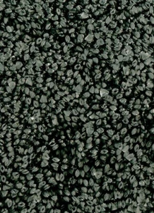 Gray Solid Shag Area Rug BZ100 - Aprx 3' 6" x 5' 6" - Picture 1 of 3