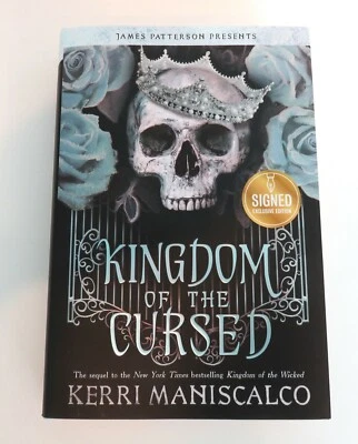 Kingdom of the Cursed SIGNED Novel by Kerri Maniscalco Hardcover 1st Edition - Image 1 of 2