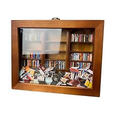 Schüttelndes Bücherregal aus Holz zum Lesen von Büchern für Leser,