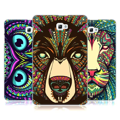 HEAD CASE DESIGNS AZTEC ANIMAL FACES BACK CASE & WALLPAPER FOR SAMSUNG TABLETS 1 - Image 1 of 4