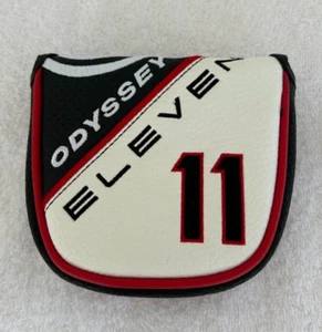 New Odyssey Eleven CS XXL Mallet Putter Cover Headcover Red Black Golf 11 - Picture 1 of 5