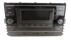 VOLKSWAGEN TRANSPORTER RADIO STEREO HEAD UNIT 7LA035153A NO CODE C2 #035 - Picture 1 of 16