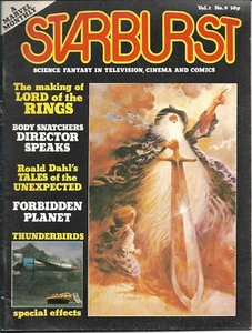 Starburst#9 1978 ROBBIE THE ROBOT, LORD OF THE RINGS ANIMATED - Foto 1 di 1