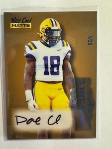 K235,601 - 2022 Wild Card Matte Gold Auto Blue #MBA28 Damone Clark #/25 - Picture 1 of 1