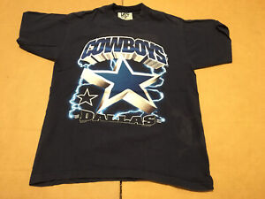 YOUTH Vintage 1997 Dallas Cowboys T Shirt Large L Graphic Tee Lee 90s High Power