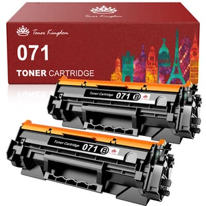 2PK CRG-071 Toner Cartridge for Canon 071 Mf275dw Mf272dw LBP122dw LBP121dn - Afbeelding 1 van 6