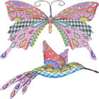 Metal Hummingbird Butterfly Wall Art for Indoor/Outdoor Décor