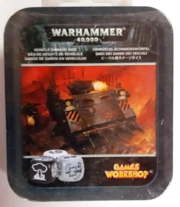 GW Warhammer 40k Vehicle Damage Dice Pack - 65-28 FACTORY SEALED - Imagen 1 de 2