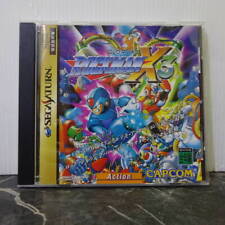 Rock man Mega Man X3 Sega Saturn SS retro game From Japan capcom From in Japan