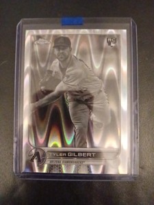 2022 Topps Chrome SONIC Tyler Gilbert BLACK & WHITE RAY WAVE REFRACTOR RC #65