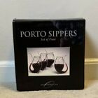 Four Set Porto Sippers Wine Glasses