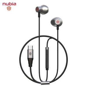 Nubia RedMagic Gaming Earphone Type-C Earbuds Earphone Headset - Zdjęcie 1 z 5